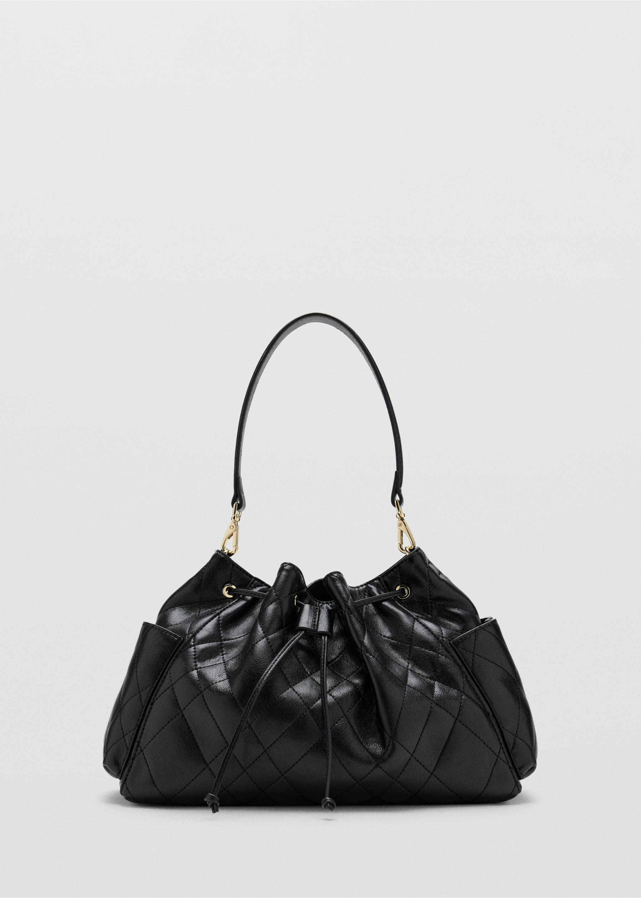 Quilted shoulder bag - Article without model, Black. Ref: 37036367-00.