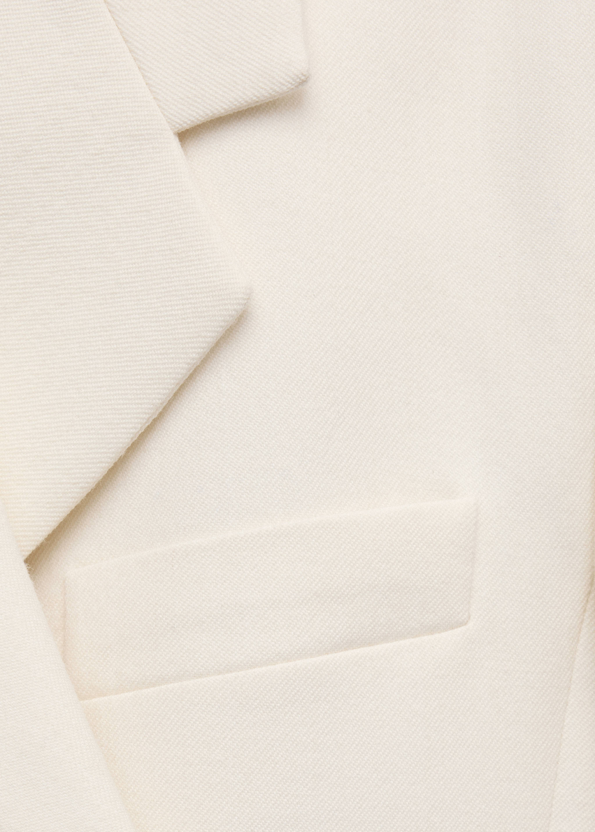 Double-breasted wool blazer - Details of the article 8