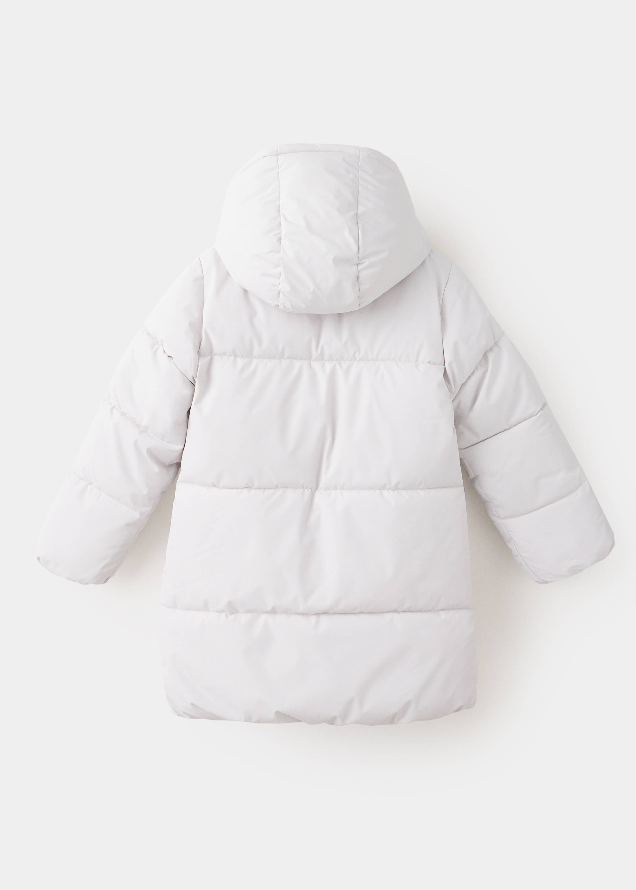 Anorak acolchado capucha - Reverso del artículo