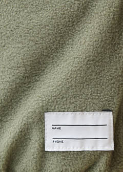 Quilted long coat — Khaki 6