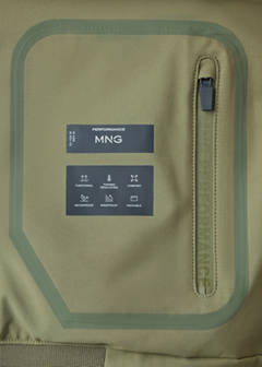 Waterproof, thermoregulating bomber jacket — Khaki 9