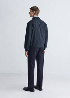 Waterproof, thermoregulating bomber jacket — Night Blue 3