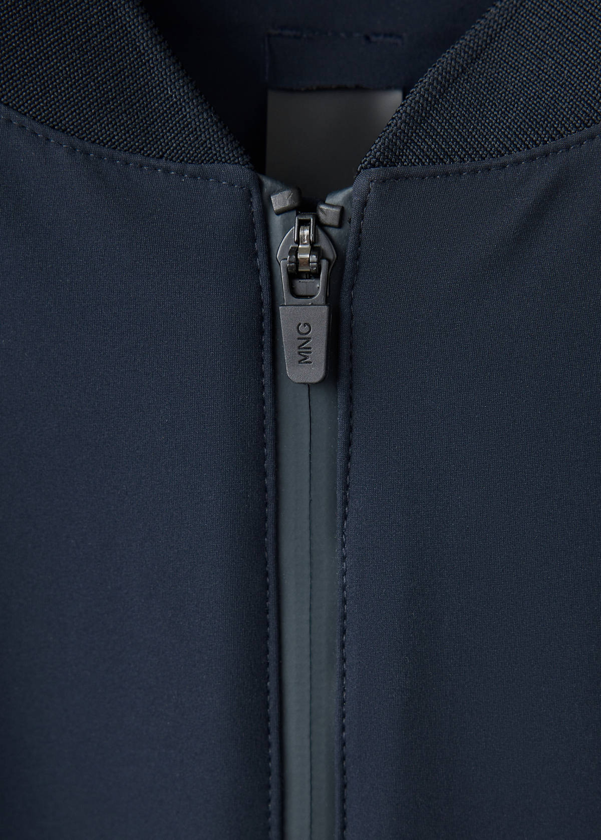 Waterproof, thermoregulating bomber jacket — Night Blue