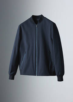 Waterproof, thermoregulating bomber jacket — Night Blue 8