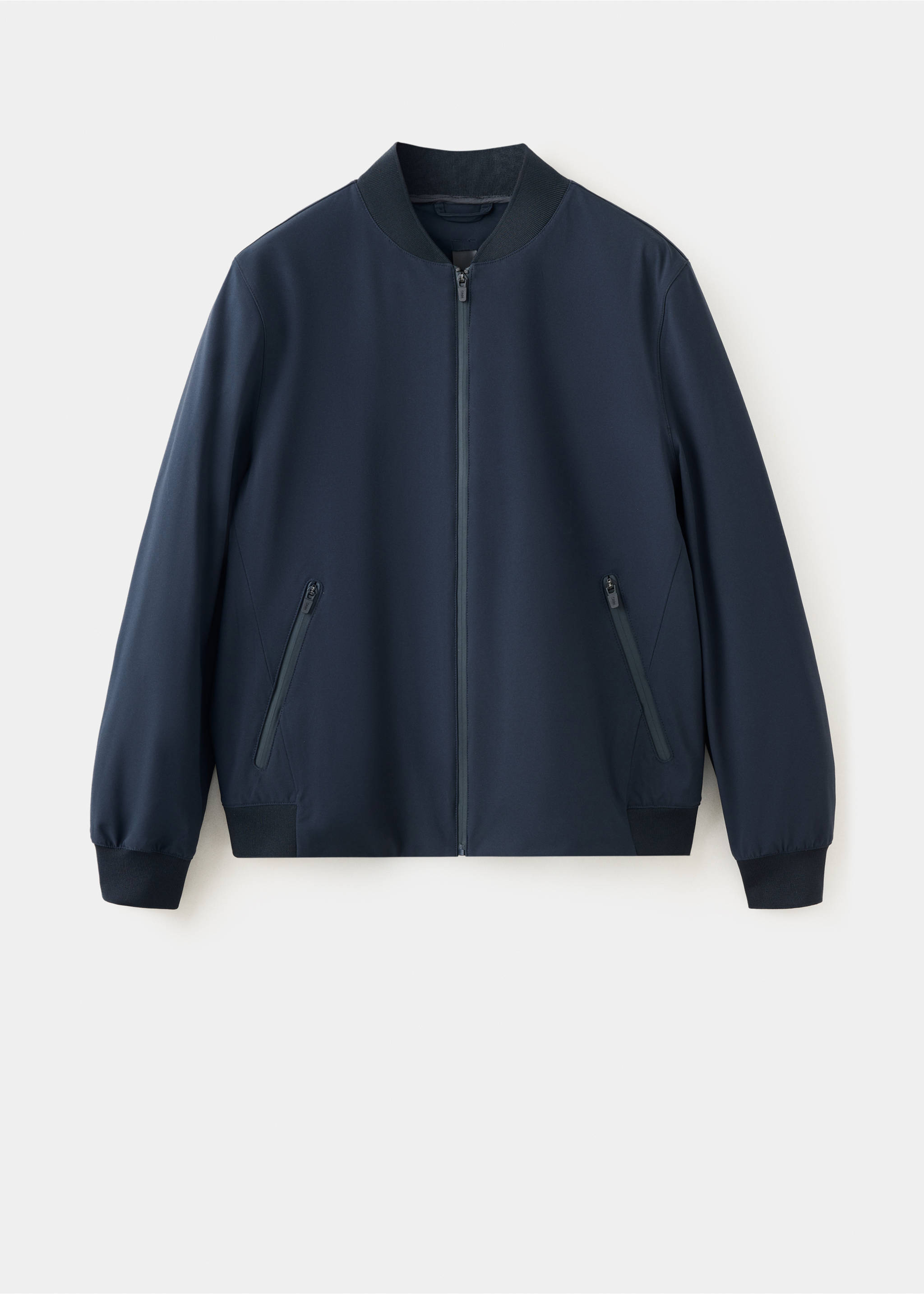 Waterproof, thermoregulating bomber jacket - Article without model, Night Blue. Ref: 37036725-00.