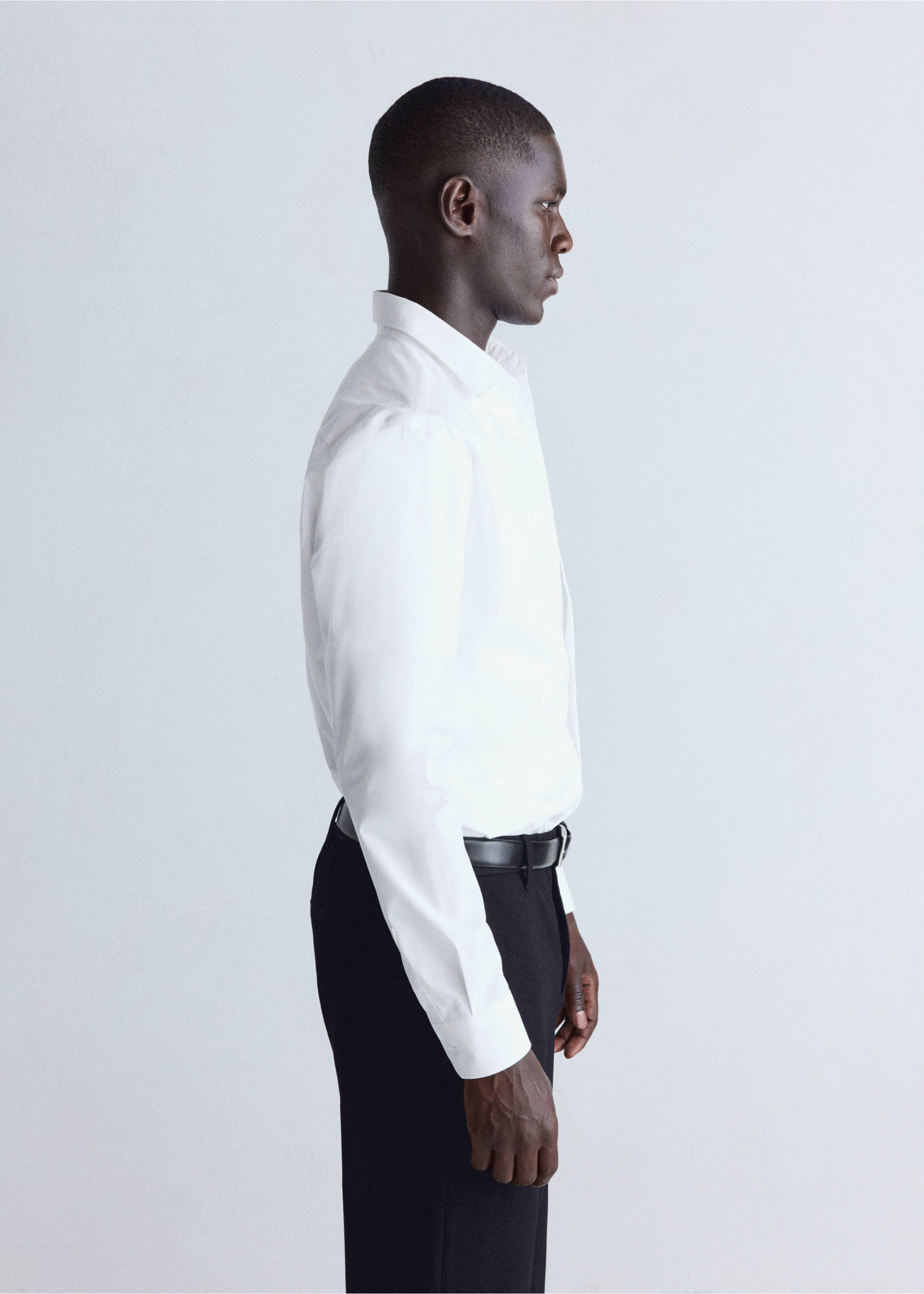 Shirt palmar - Details of the article 2, White. Ref: 37036727-00.