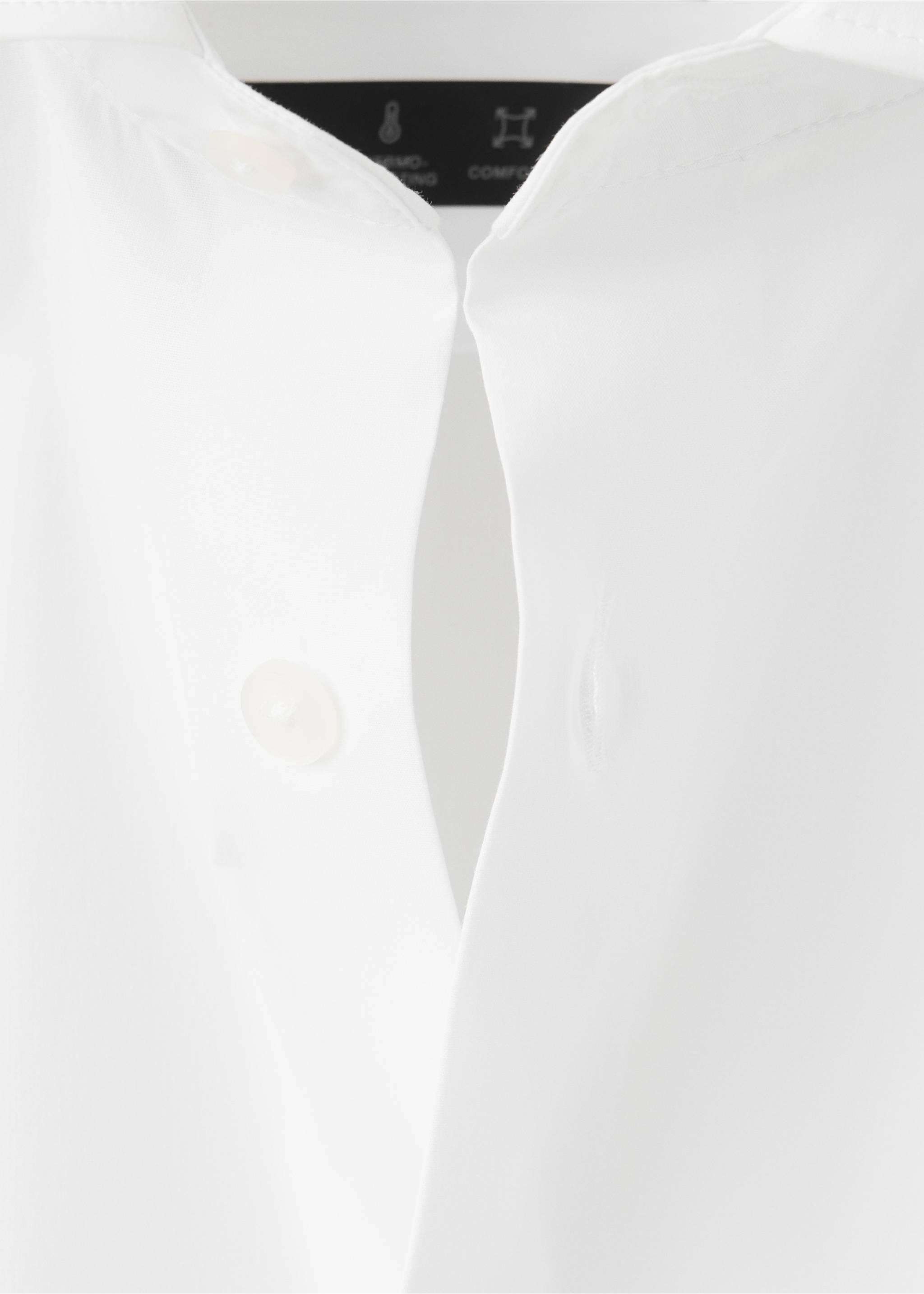 Camisa palmar - Detalle del artículo 8, Blanco. Ref: 37036727-00.
