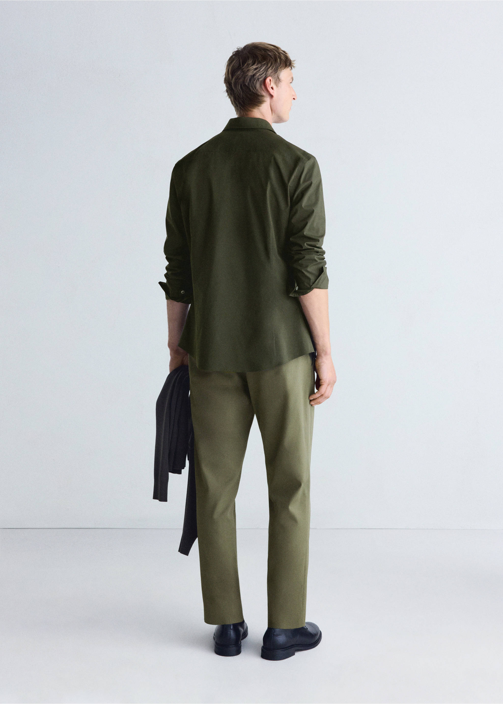 Shirt palmar - Reverse of the article, Khaki. Ref: 37036727-00.