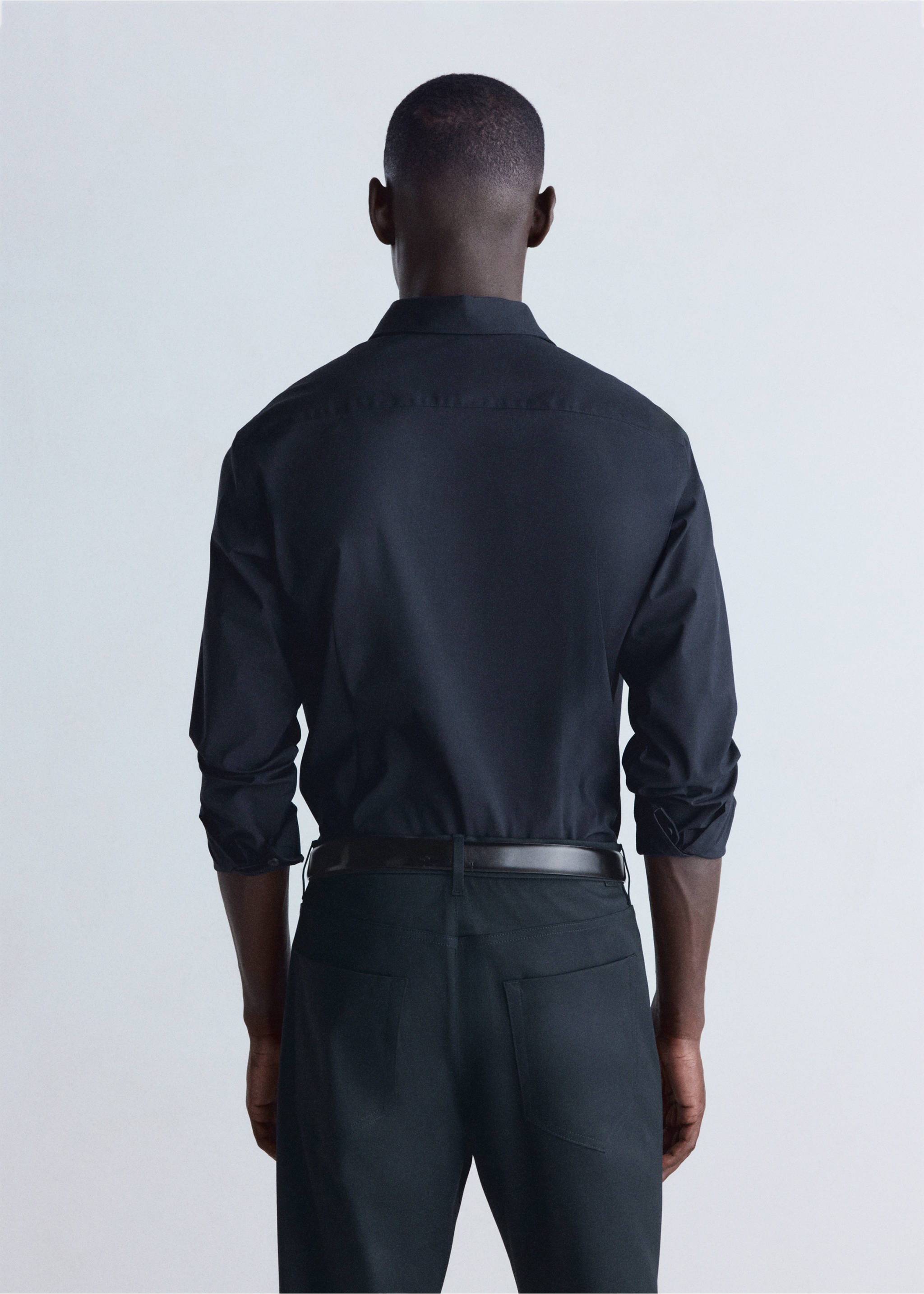 Shirt palmar - Reverse of the article, Navy. Ref: 37036727-00.