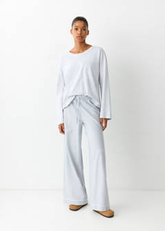Gingham pyjamas — Light Heather Grey 2