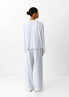 Gingham pyjamas — Light Heather Grey 5