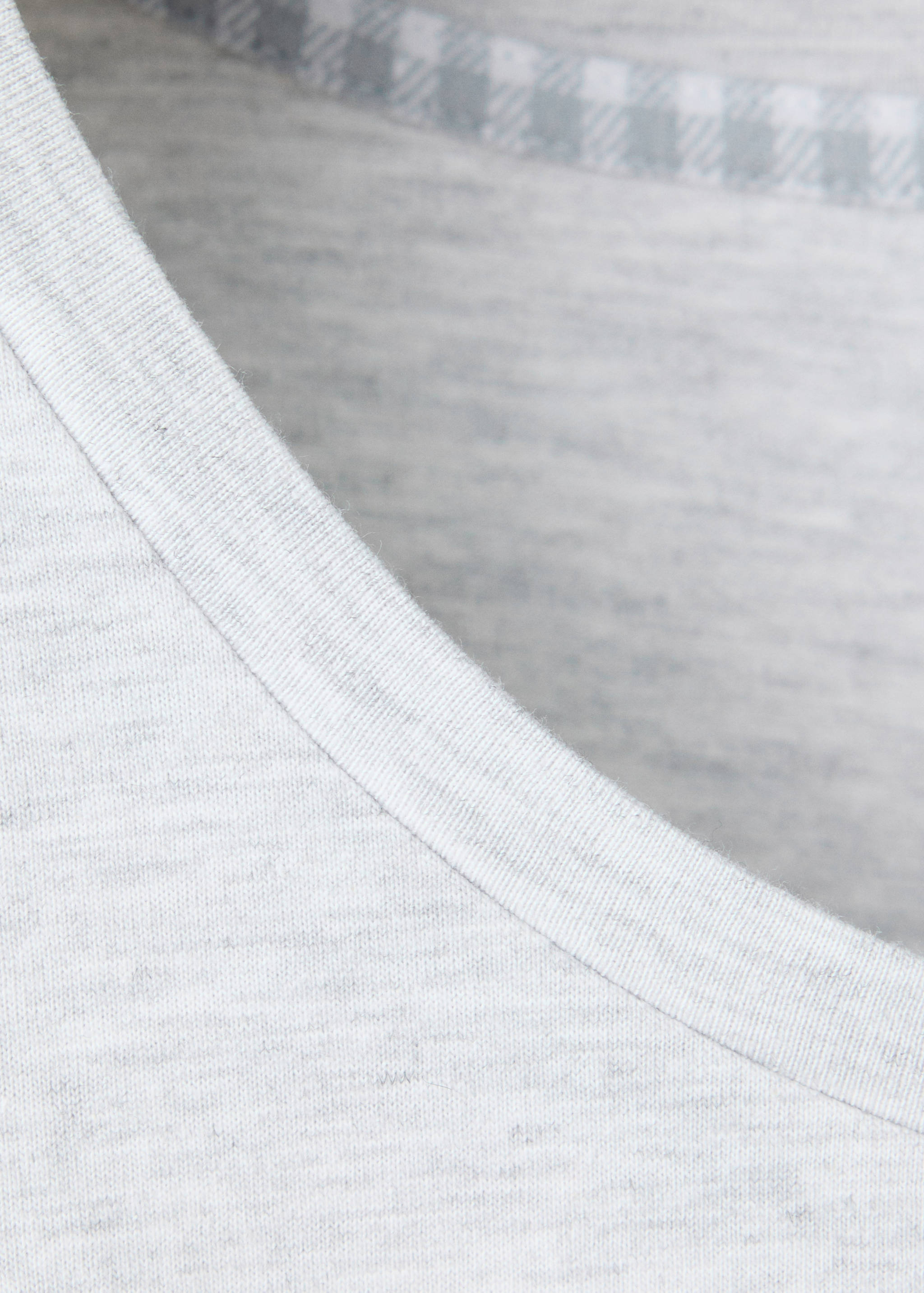 Full cotton check pyjamas - Details of the article 8