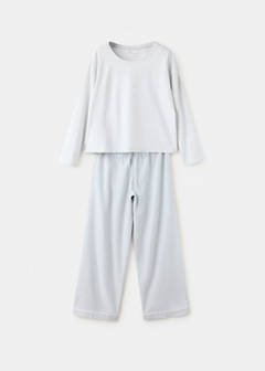 Gingham pyjamas — Light Heather Grey 6