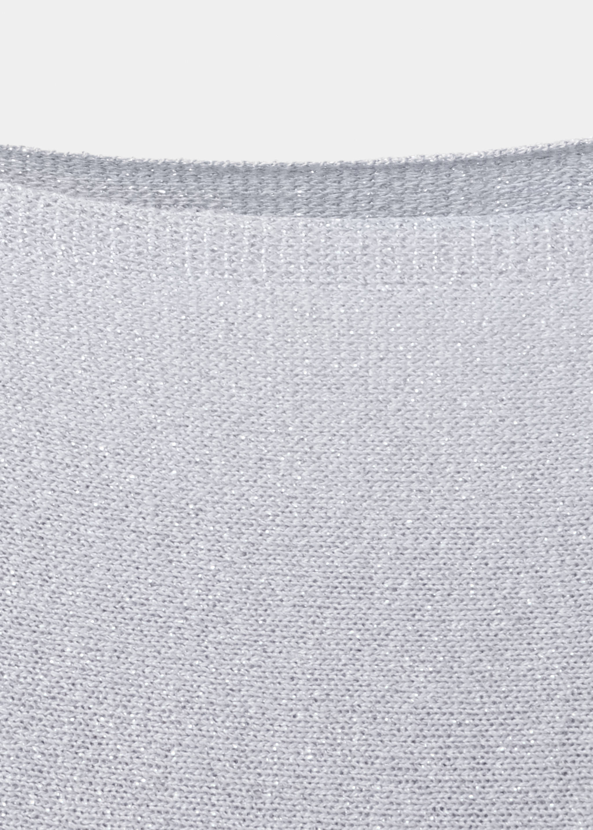 Boat neck lurex sweater - Details of the article 8