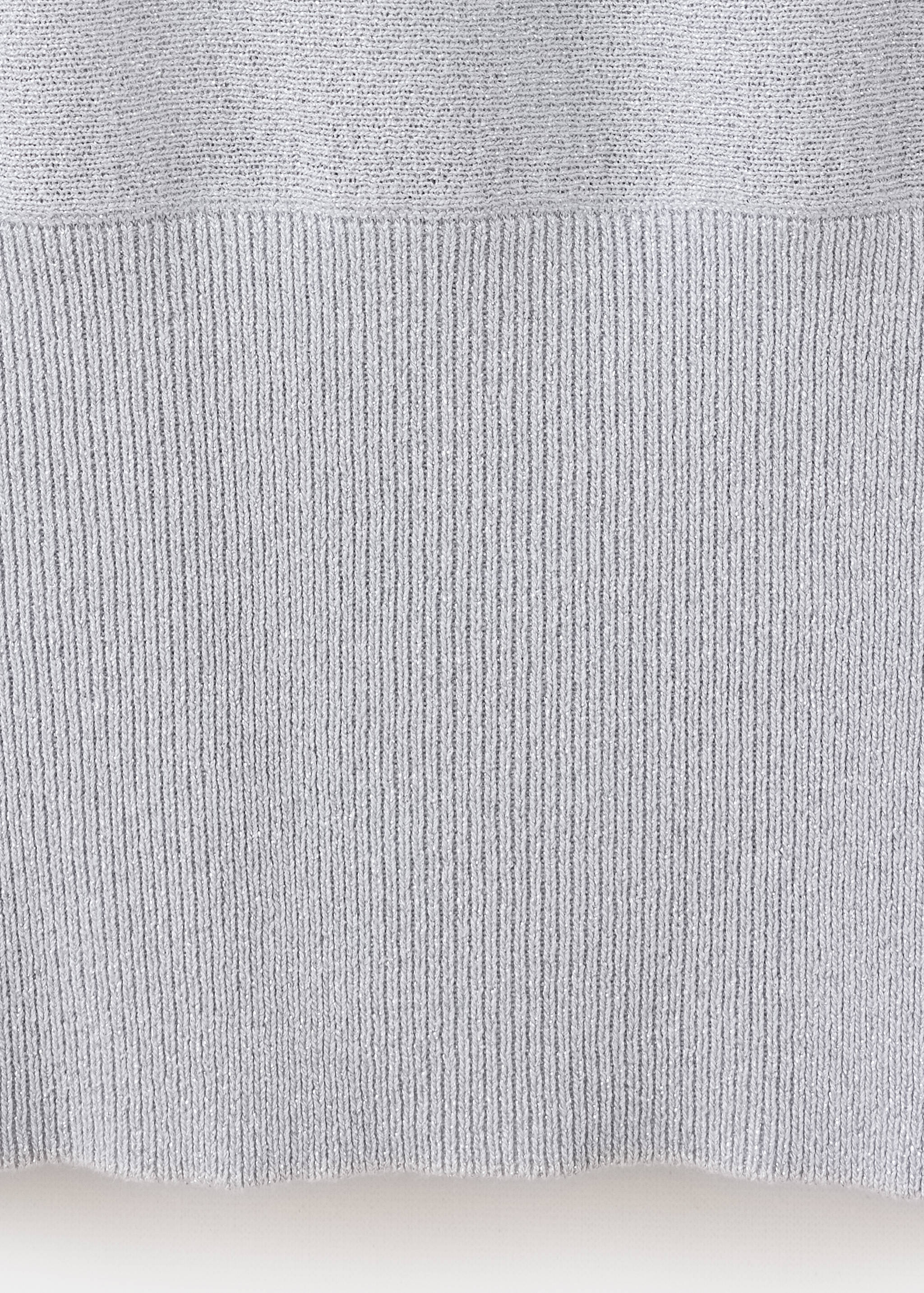 Boat neck lurex sweater - Details of the article 0