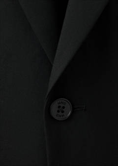 Straight jacket with flap pockets — Black 5