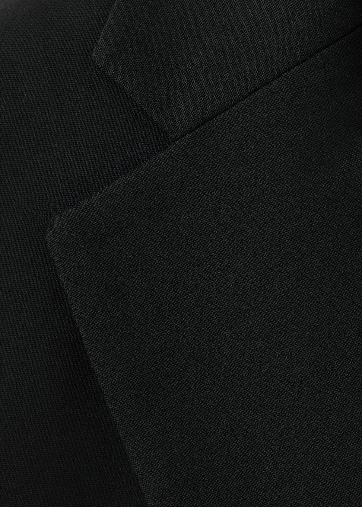 Straight jacket with flap pockets — Black