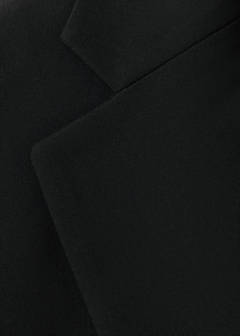 Straight jacket with flap pockets — Black 6