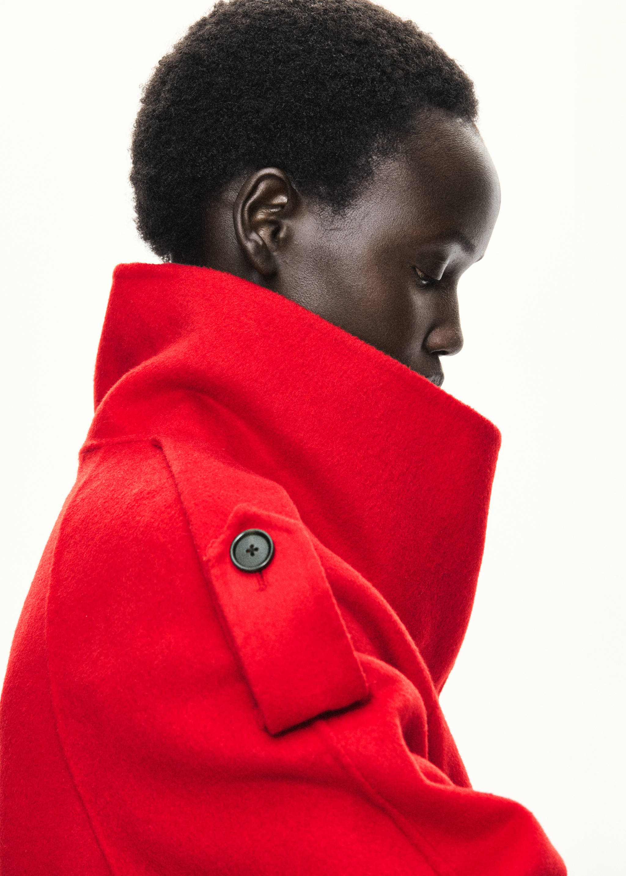 Manteau laine ceinture - Détail de l'article 3