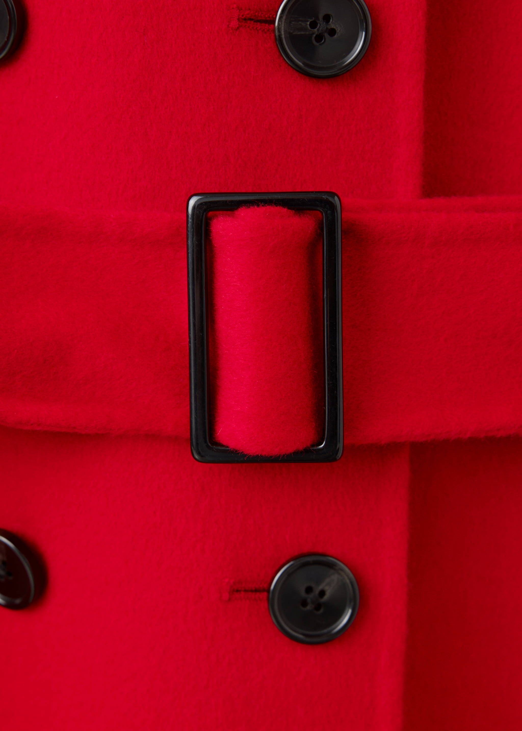 Manteau laine ceinture - Détail de l'article 0