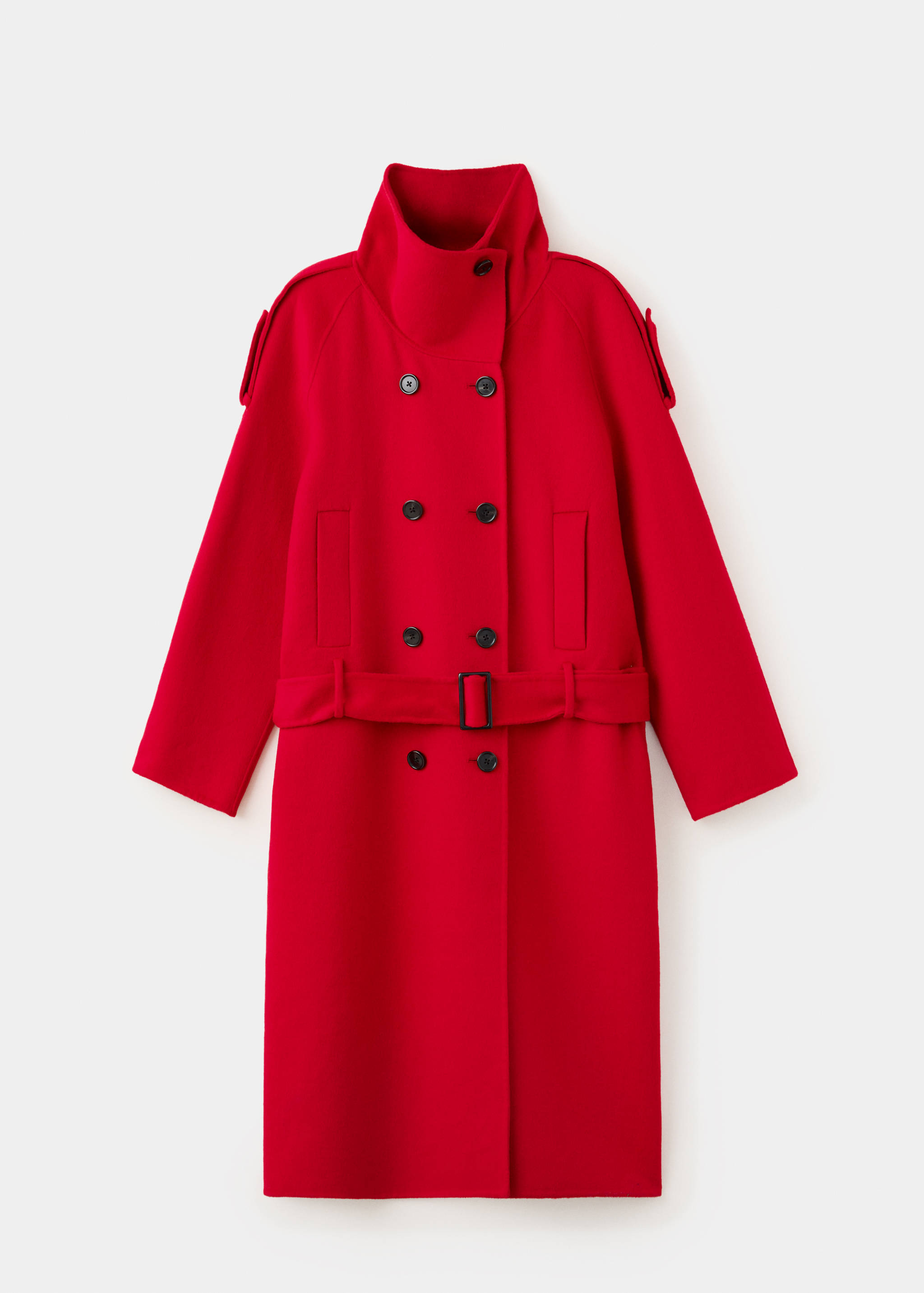 Manteau laine ceinture - Article sans modèle
