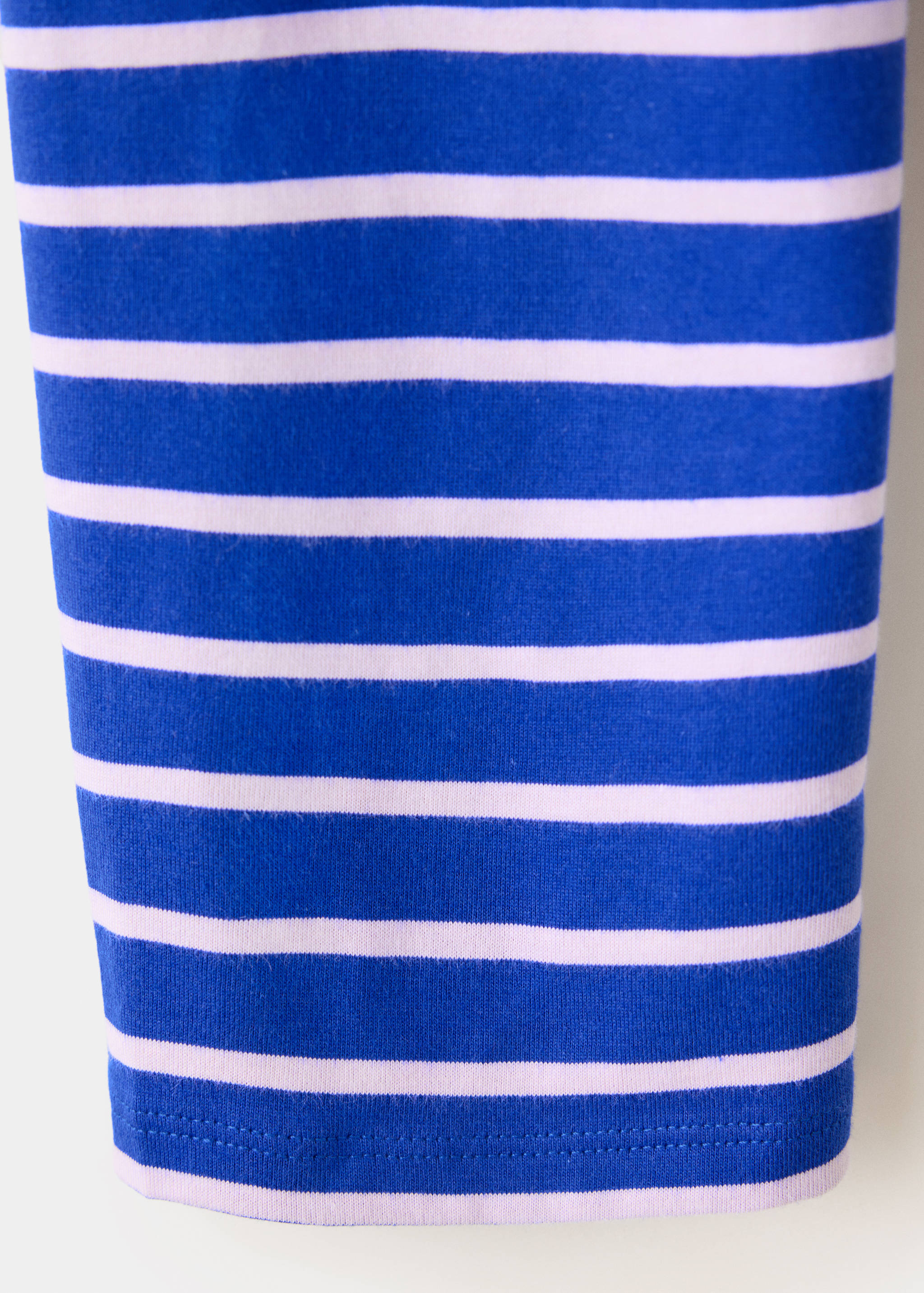 T-shirt coton à rayures - Détail de l'article 0