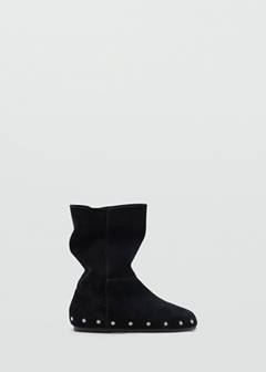 Studded leather boots — Black 1