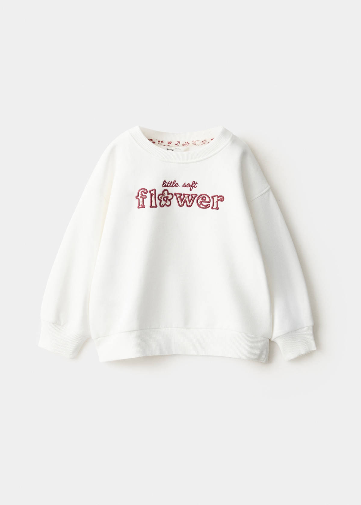 Sweatshirt with embroidered detail — Off White