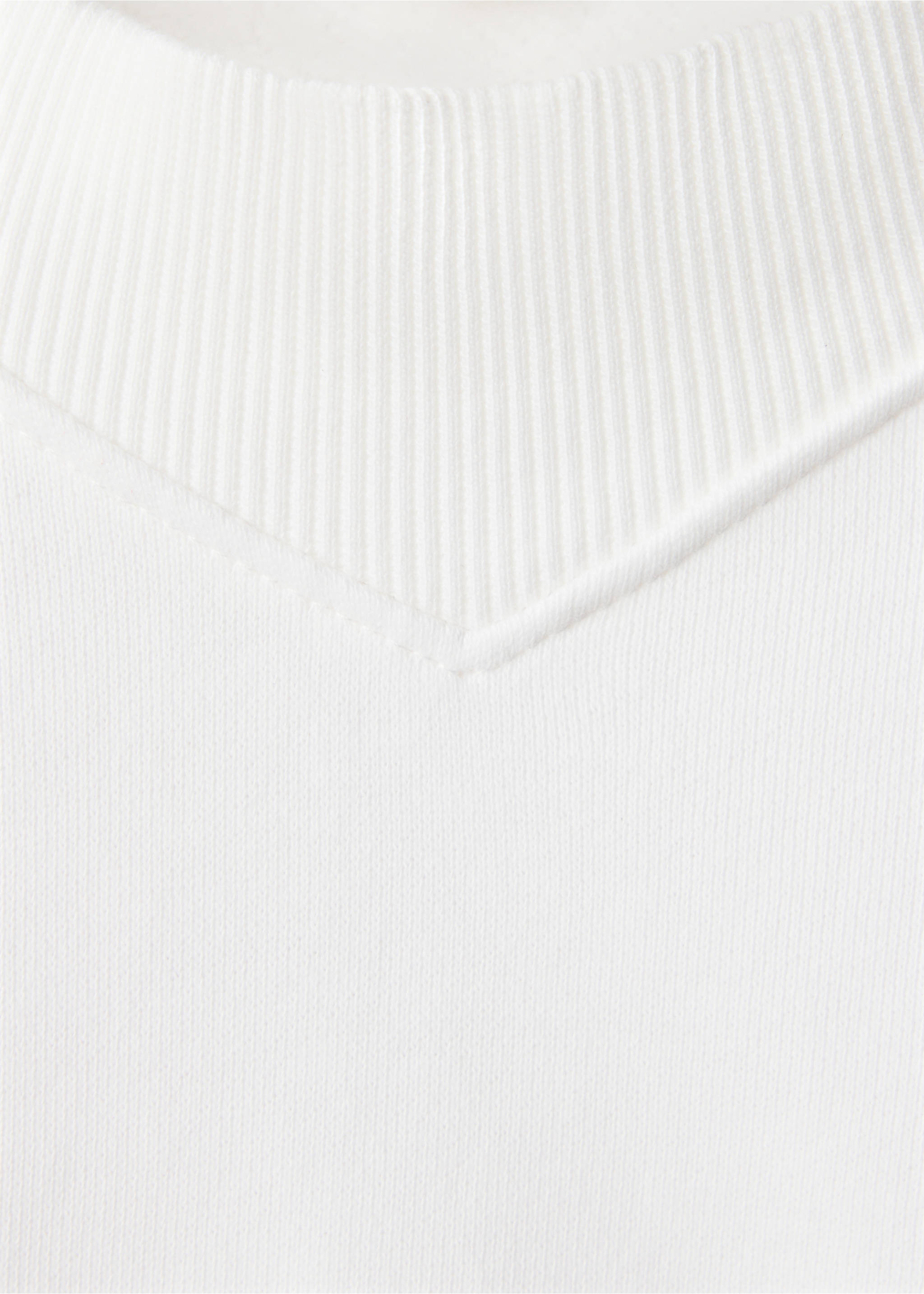 Hoodie with embroidery detail - Details of the article 8, Off White. Ref: 37036746-00.