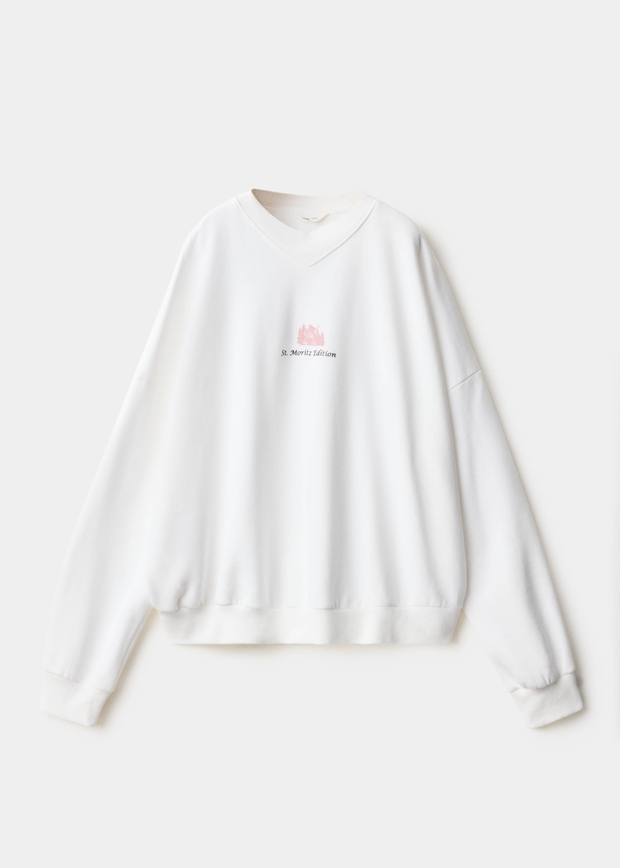 Hoodie with embroidery detail - Article without model