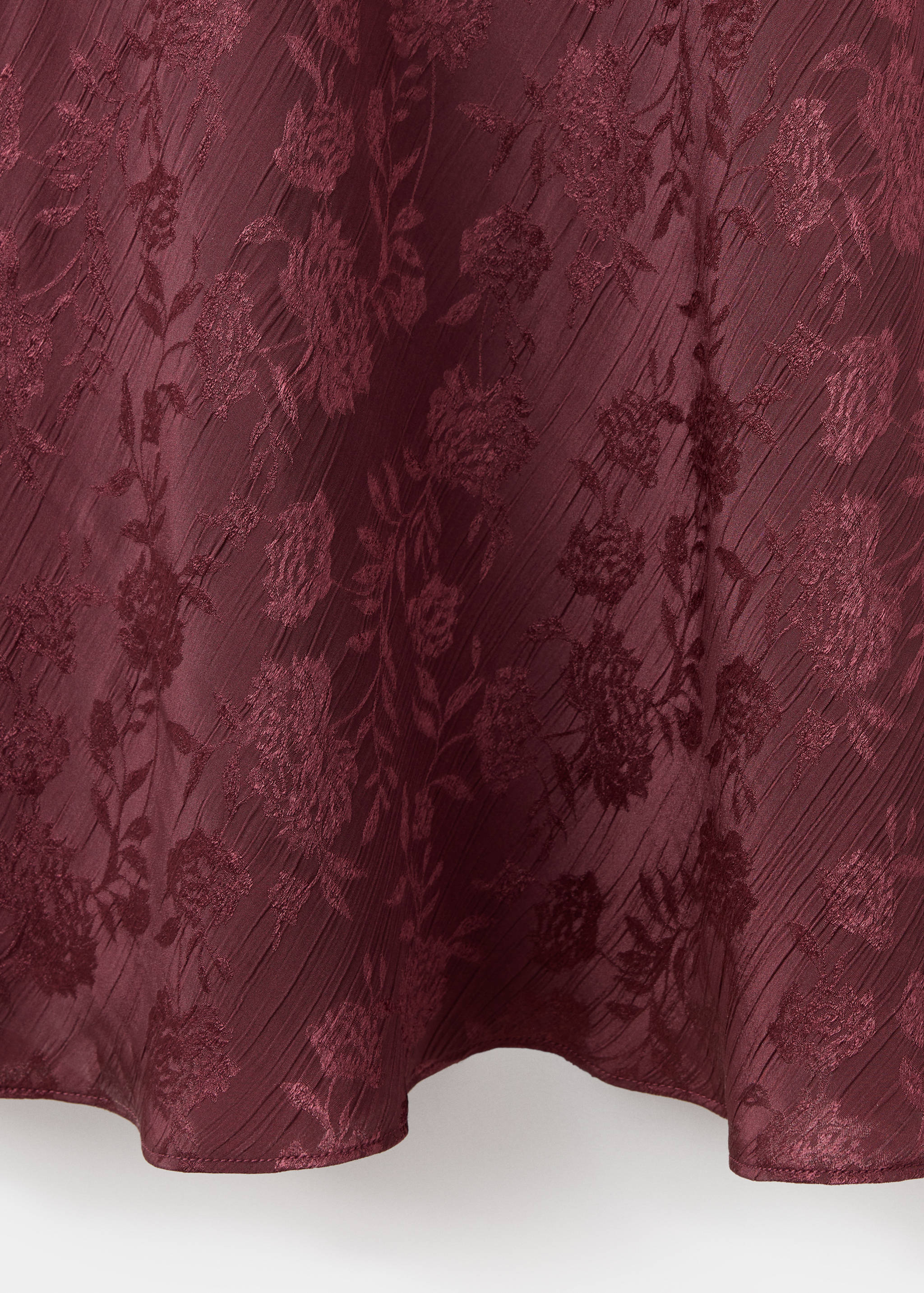 Floral jacquard midi dress - Details of the article 0