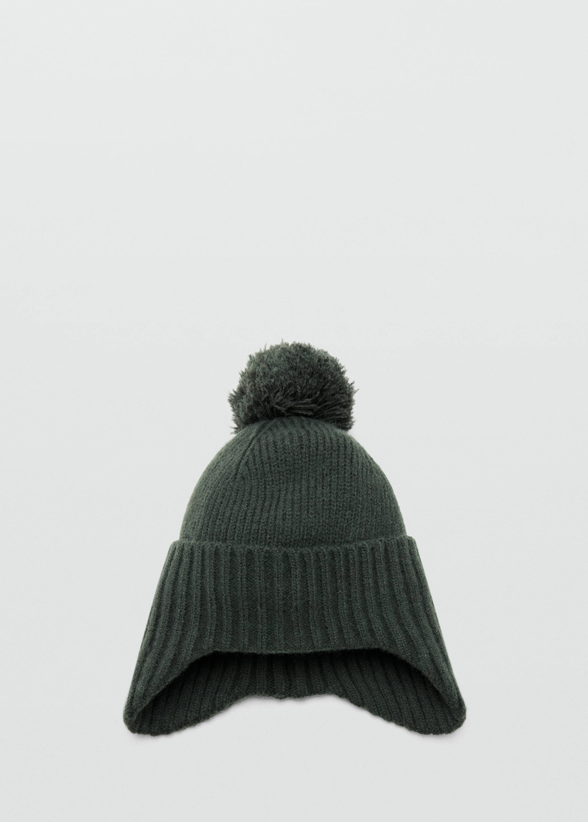 Pom pom cable-knit beanie - Article without model