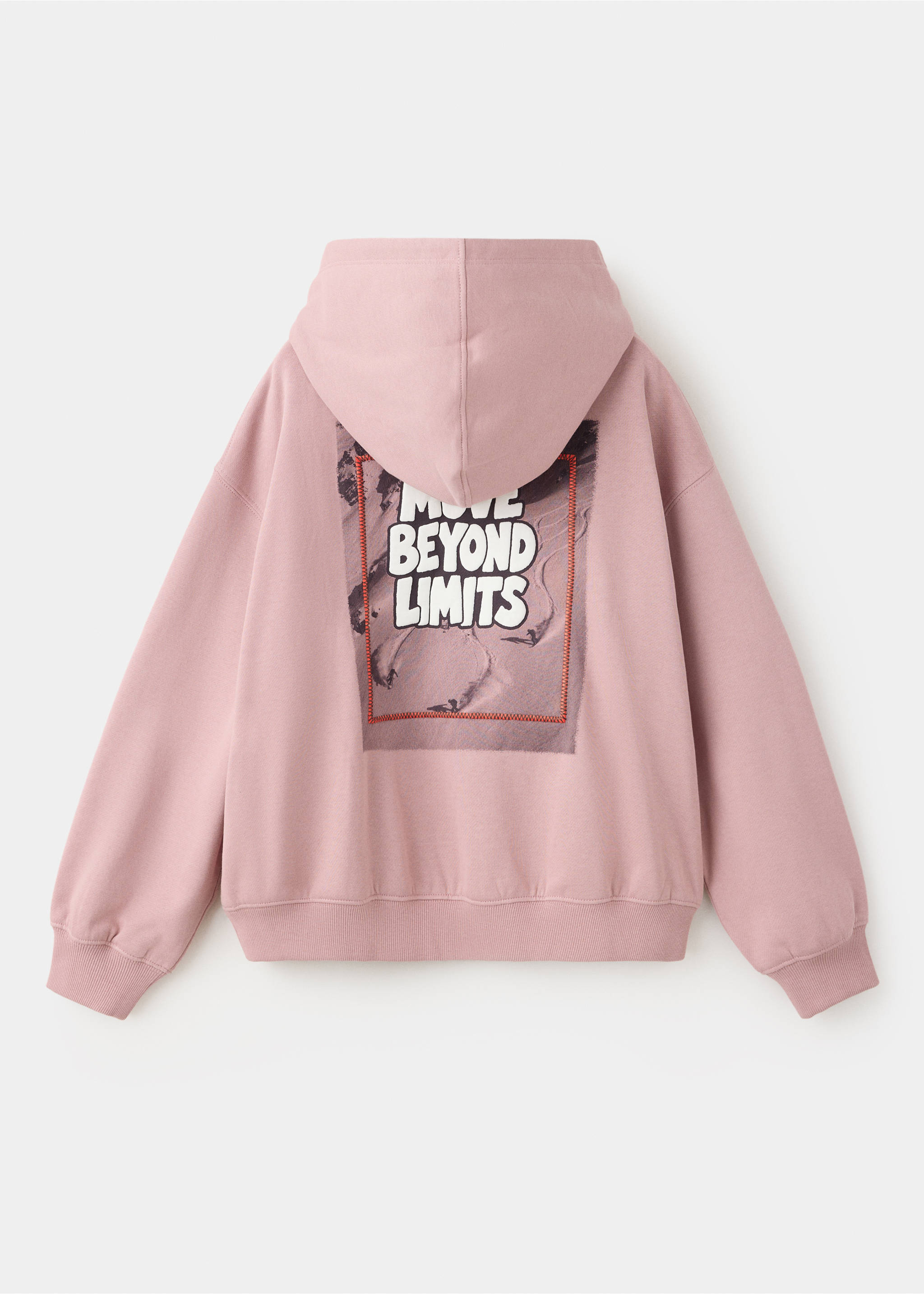 Sweatshirt s2move - Reverse of the article, Pale Pink. Ref: 37037121-00.