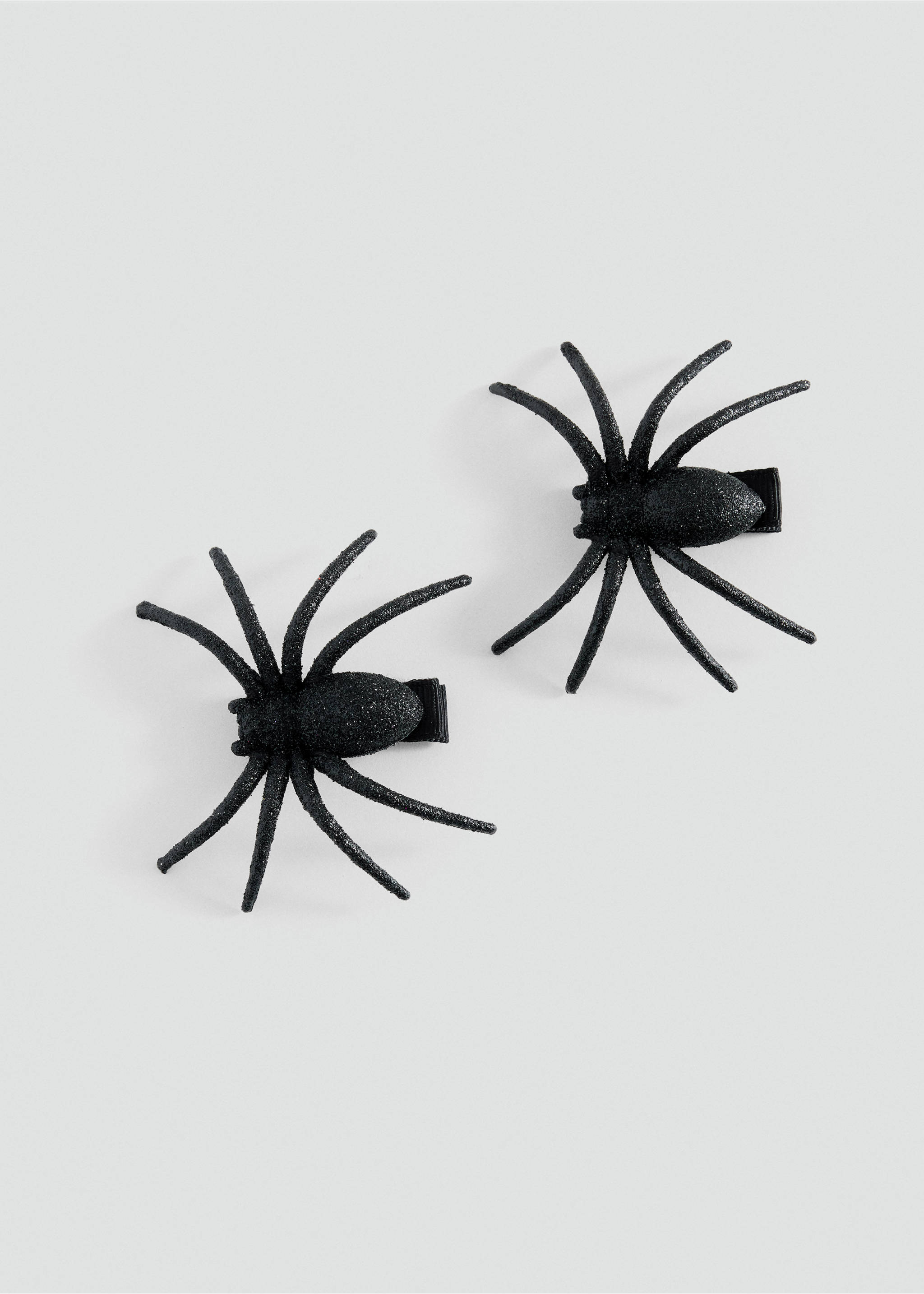 Pack of 2 Halloween spider hair clips - Article without model, Black. Ref: 37037122-00.