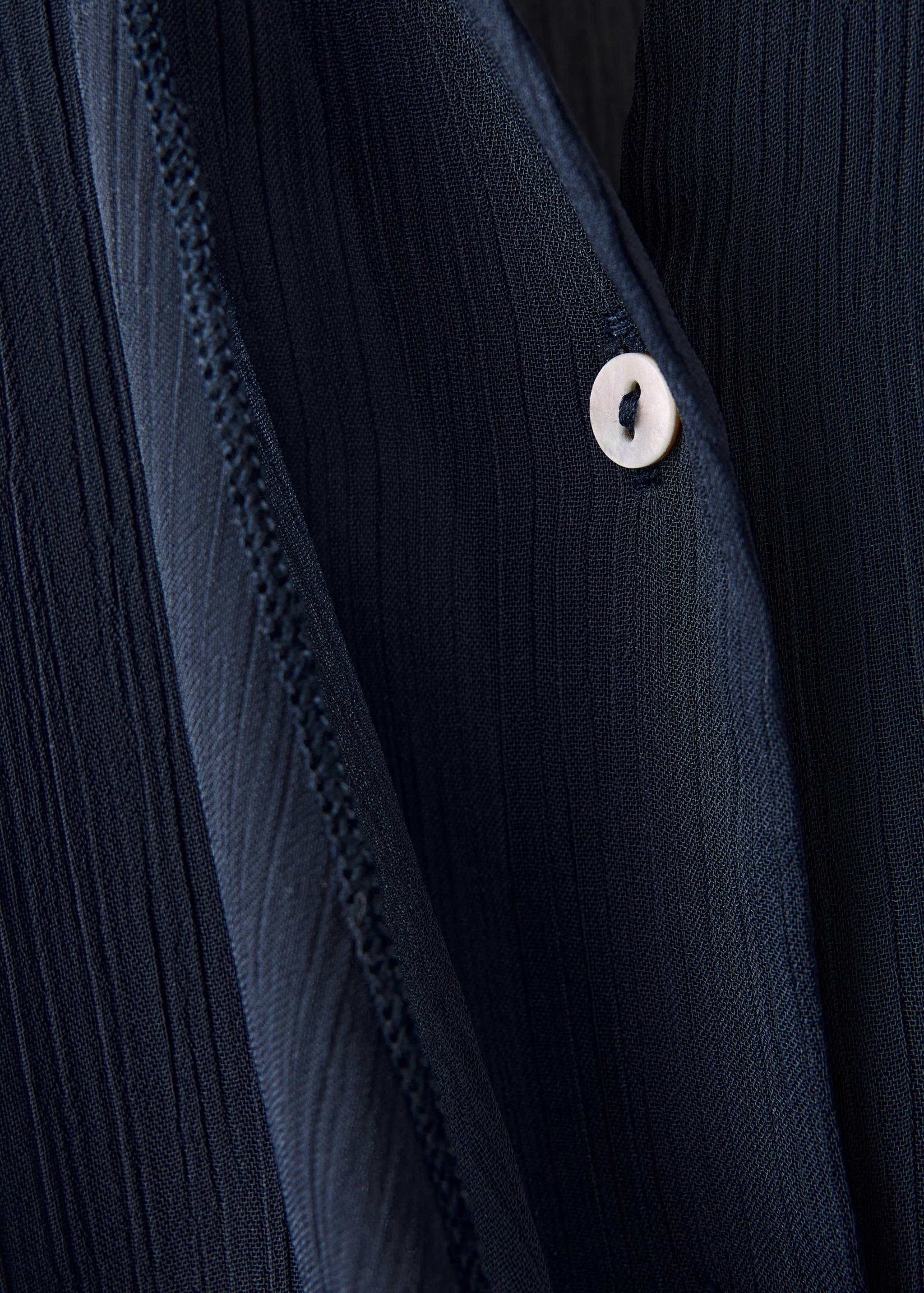 Ruffled chiffon blouse - Details of the article 0