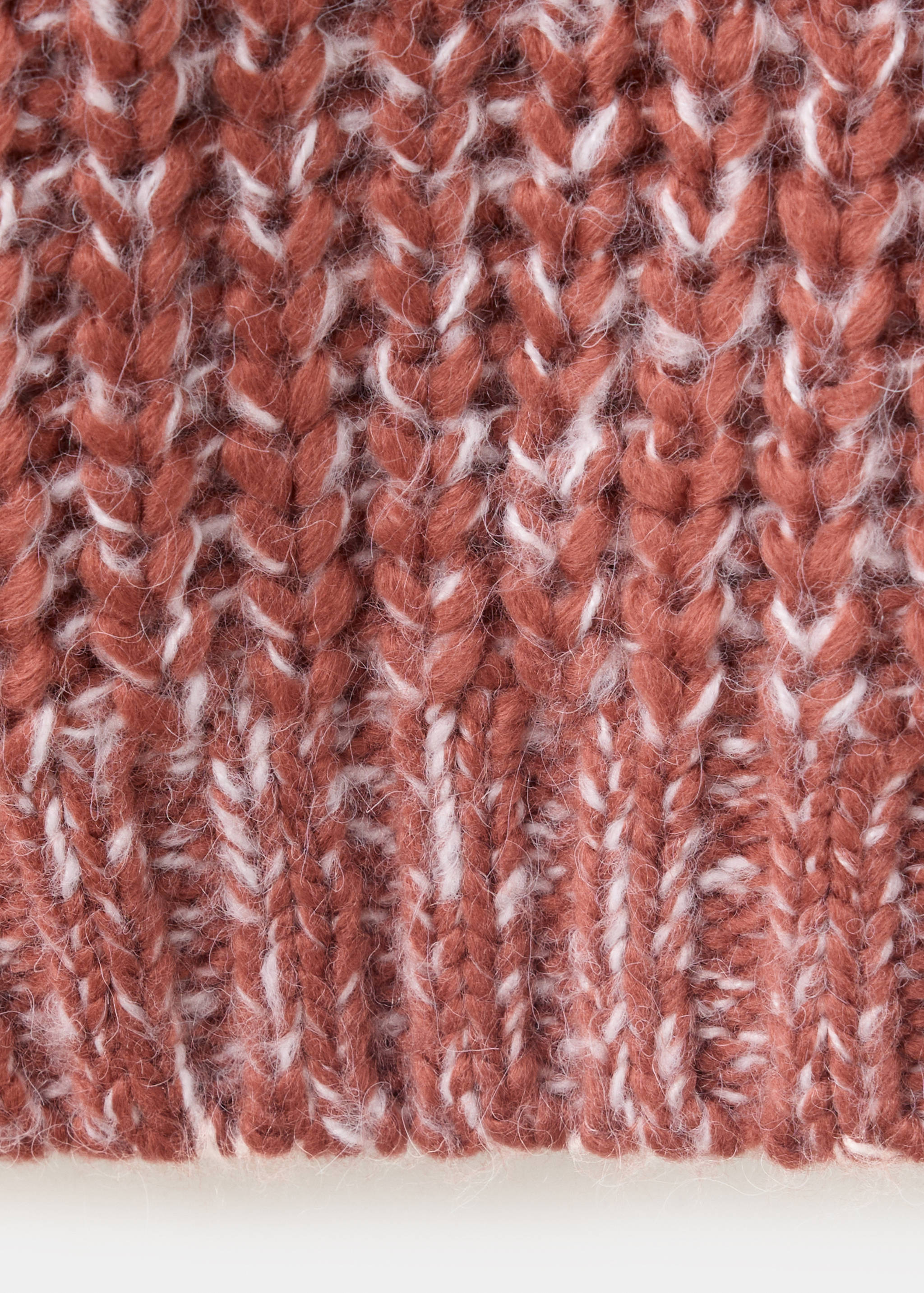 Thick knit roll neck jumper - Details of the article 0