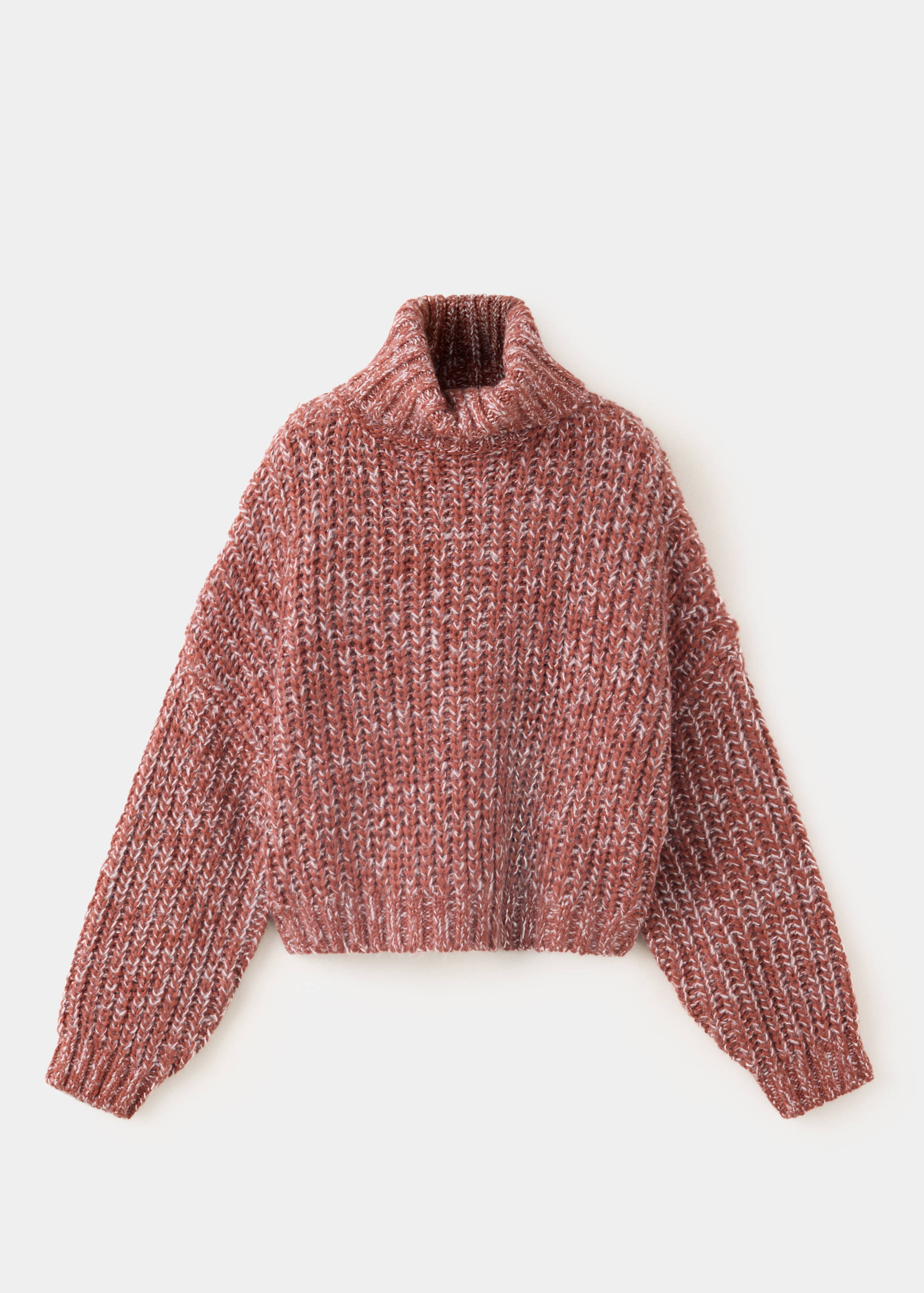 Thick knit roll neck jumper - Article without model