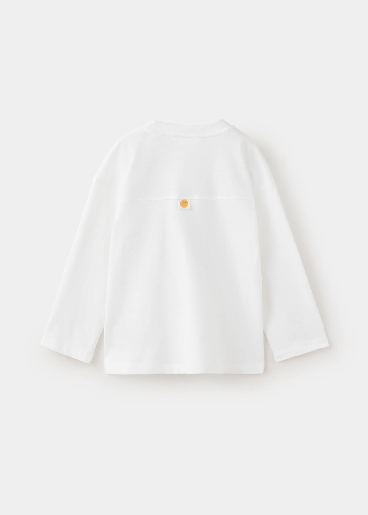 Printed T-shirt with interactive detail — Off White