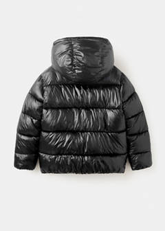 Shiny quilted anorak — Black 5