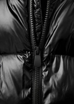 Shiny quilted anorak — Black 4