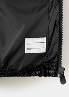 Shiny quilted anorak — Black 6