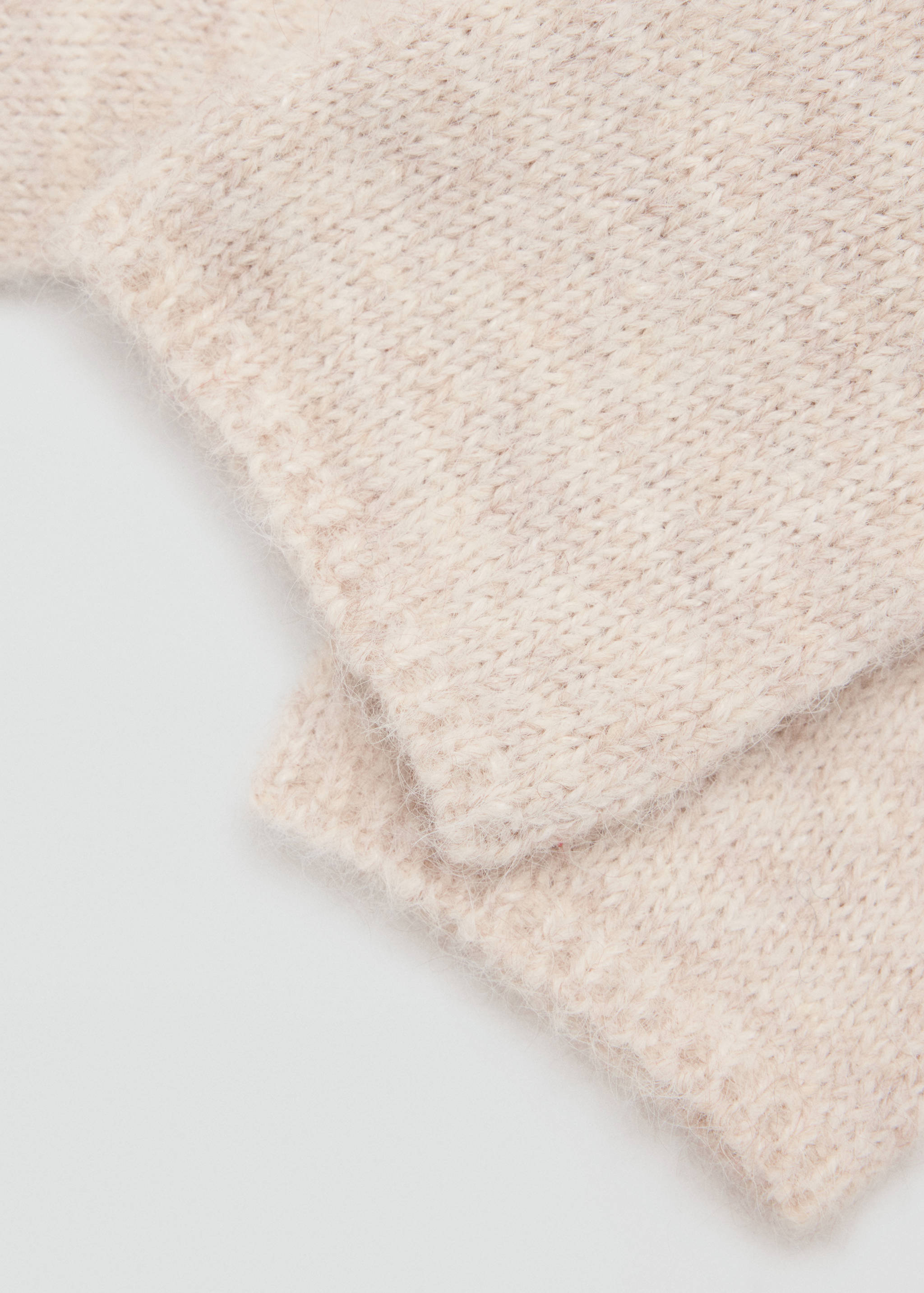 Long knitted mittens - Details of the article 1