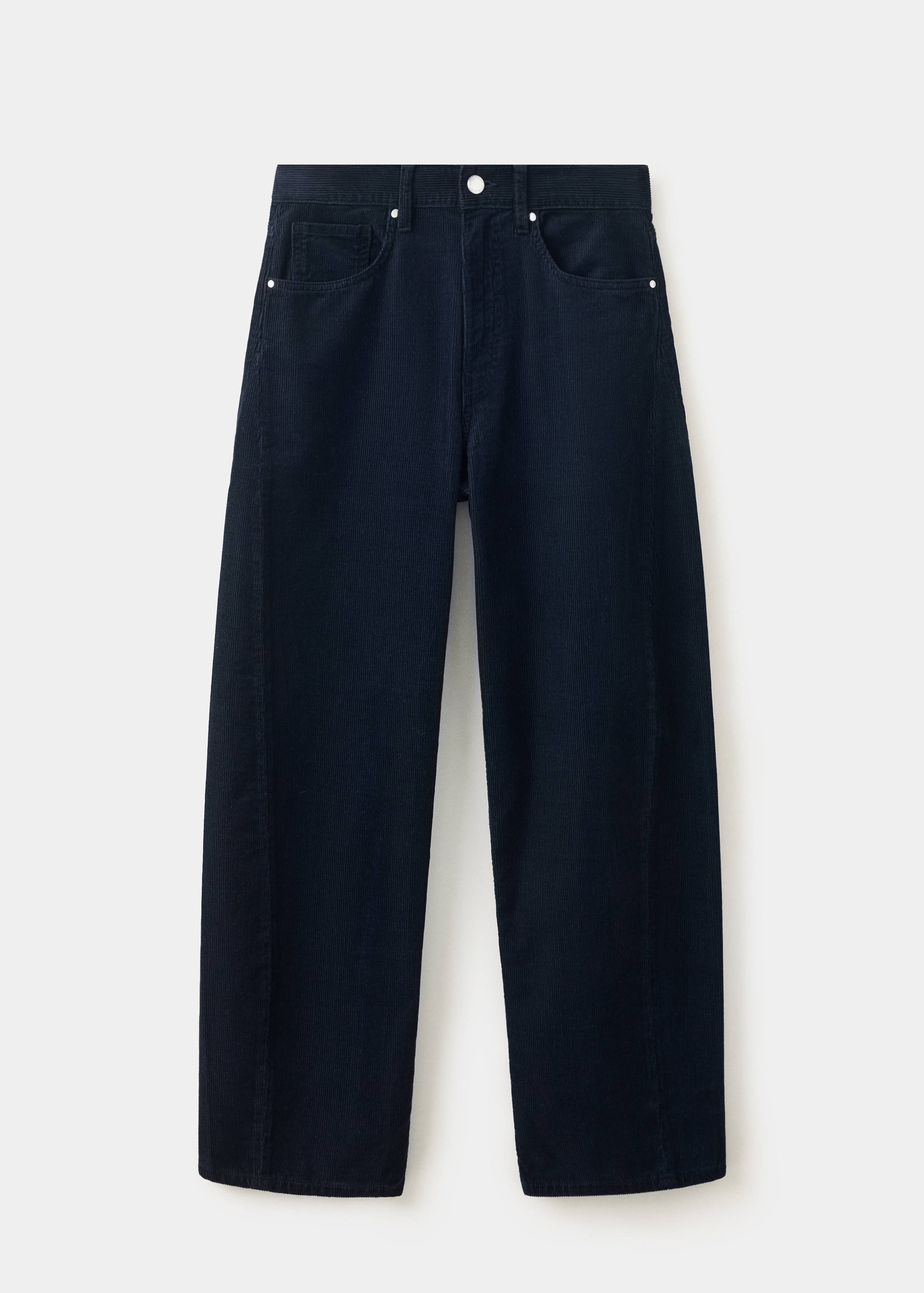 Corduroy balloon trousers - Article without model