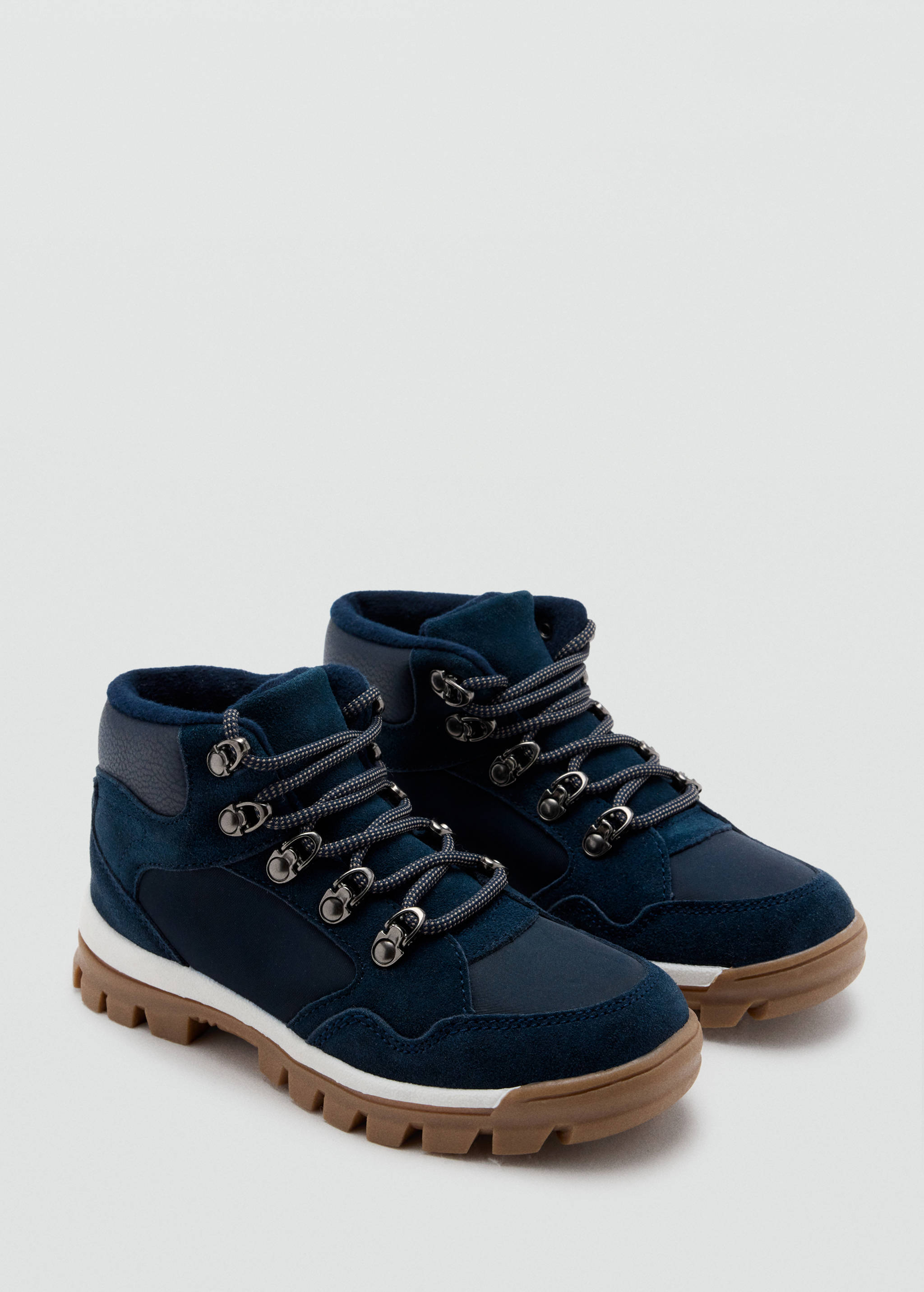 Elastic-laced boots - Medium plane