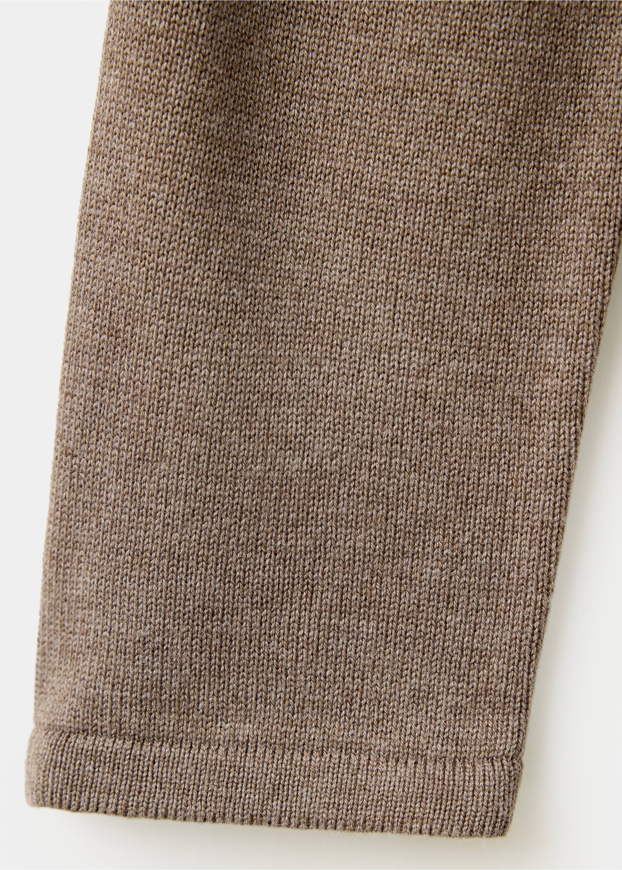 Cardigan maille fine col polo - Détail de l'article 0, Marron moyen. Ref: 37037788-00.