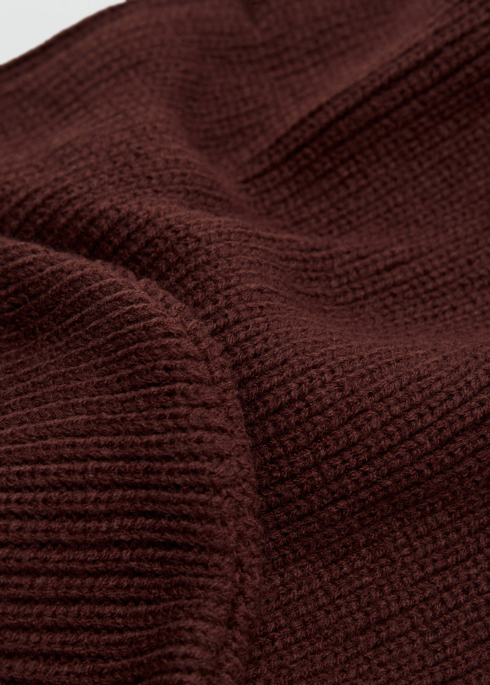 Cagoule en maille avec fermeture à nouer - Détail de l'article 0
