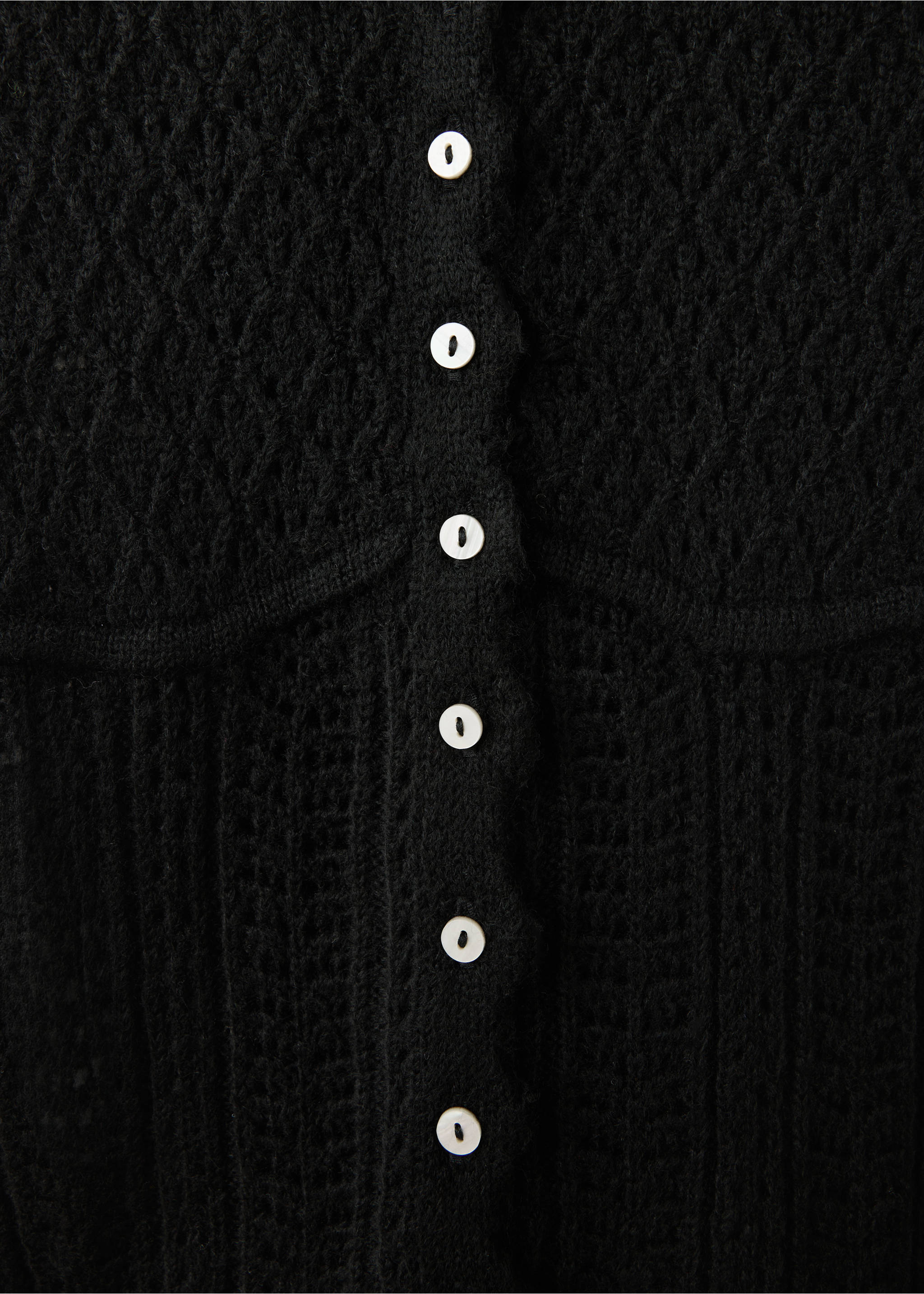 CARDIGAN VOULEZ - Détail de l'article 8, Noir. Ref: 37037811-00.
