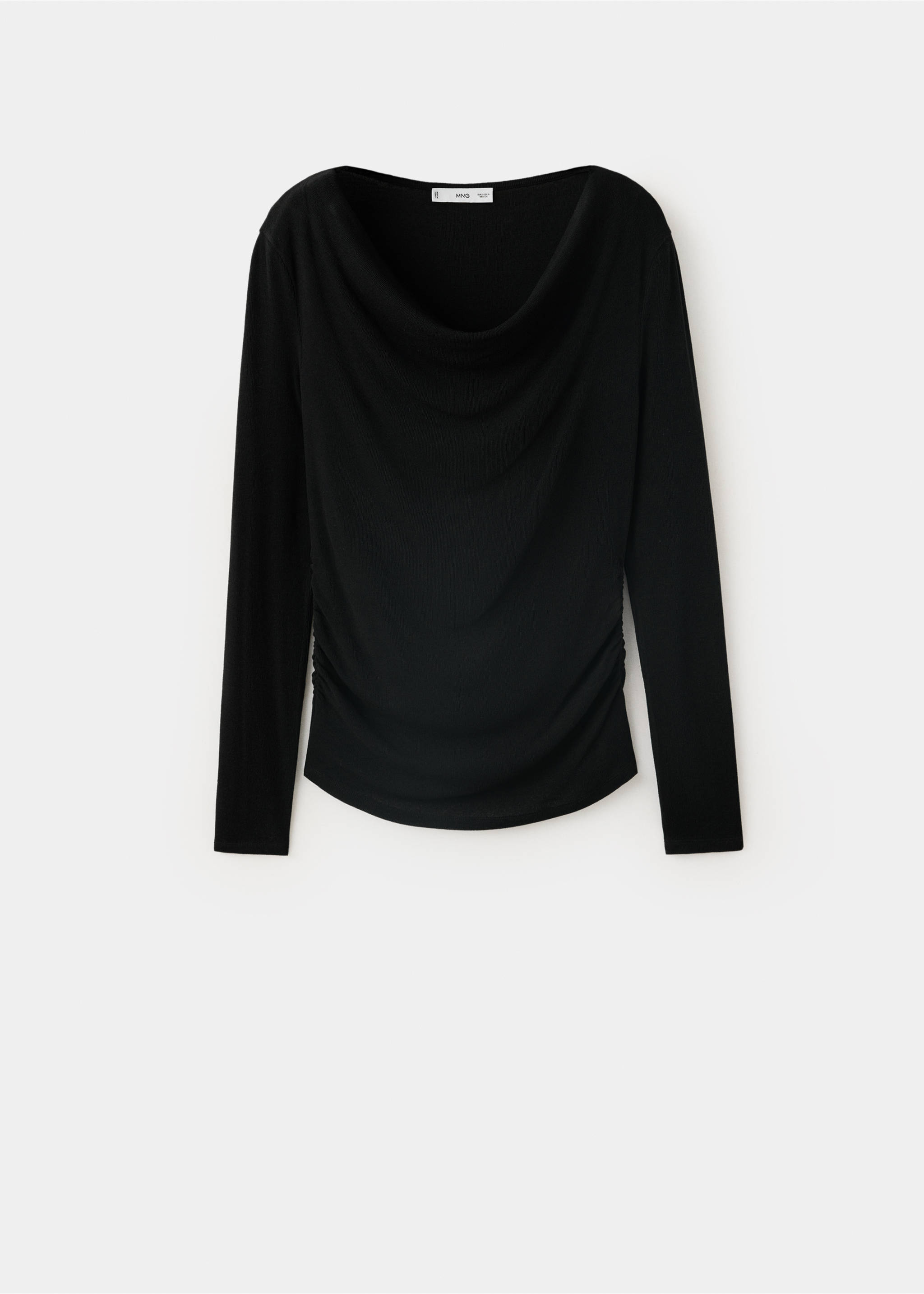 T-SHIRT SAMANTHA - Article sans modèle, Noir. Ref: 37037813-00.