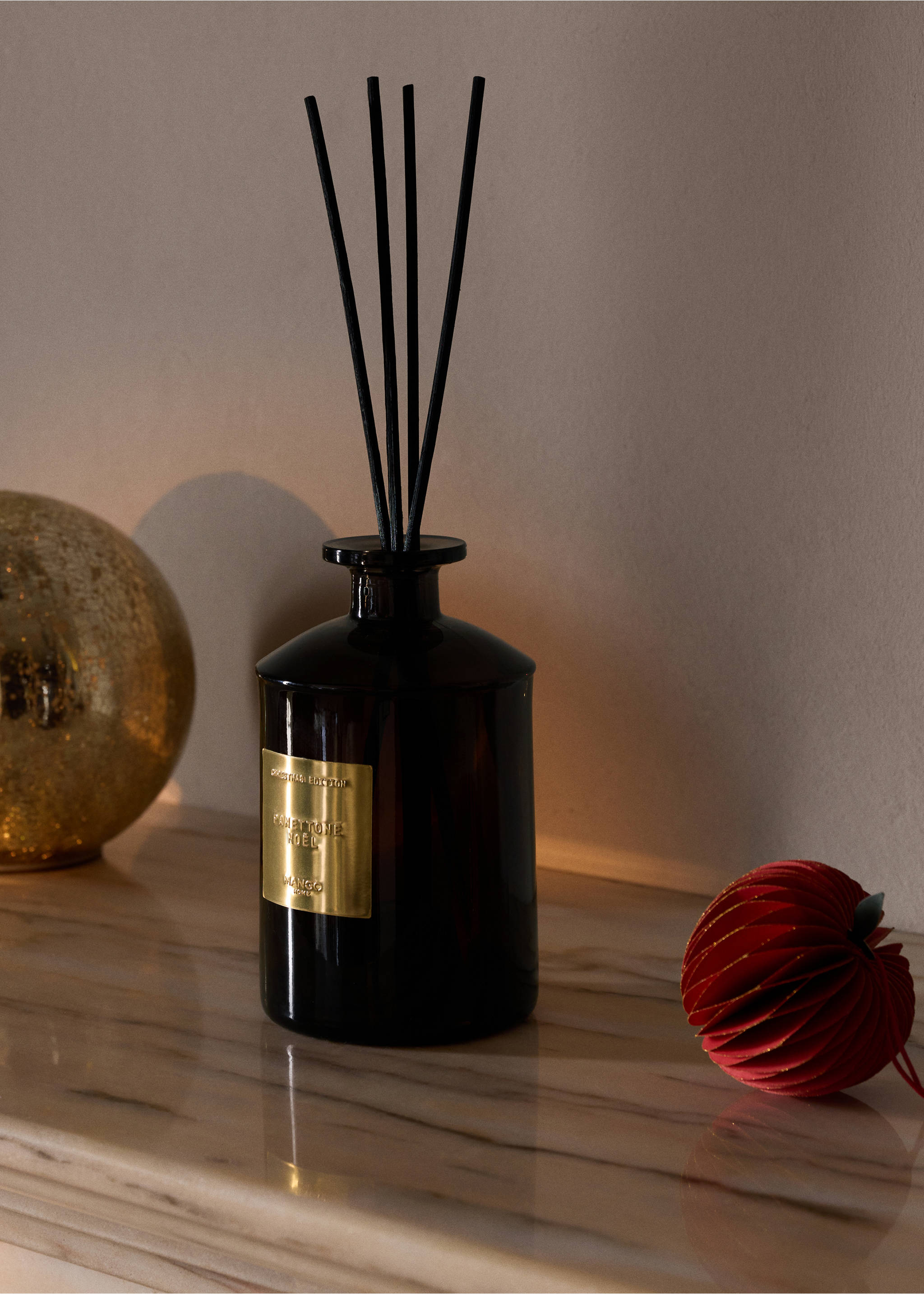 Mikado-Diffusor Panetone 500 ml - Allgemeine Ansicht, Gold. Ref: 37037815-00.