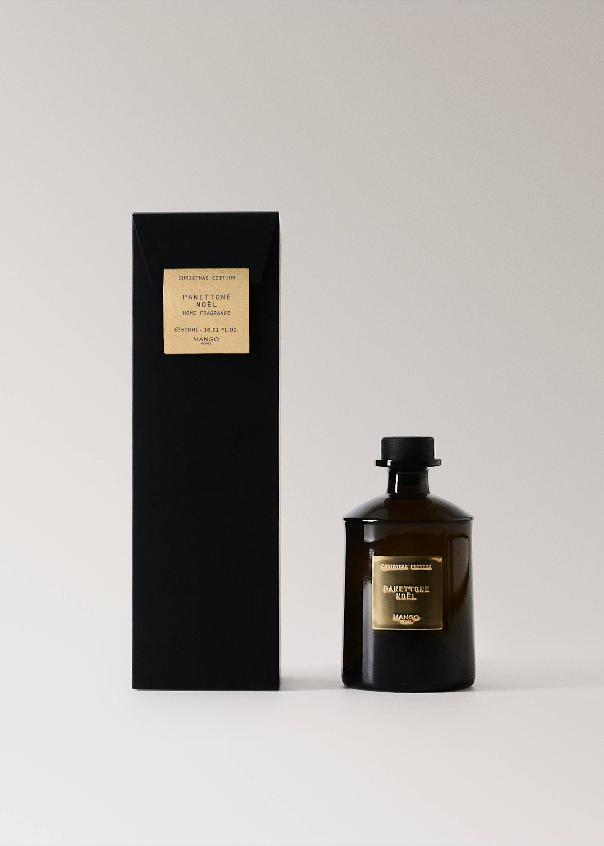 Diffuseur de parfum mikado Panetone 500 ml - Article sans modèle, Or. Ref: 37037815-00.